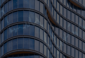 Curved office building